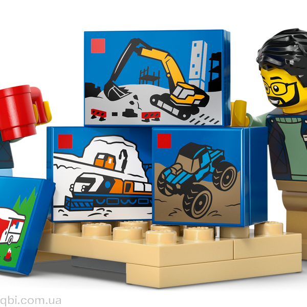 LEGO City Фургон LEGO (60500) у зібраному вигляді