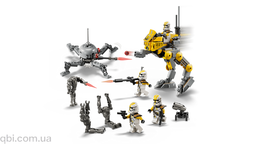 LEGO Star Wars Боевой отряд клонов 327-го галактического корпуса (75431) в собранном виде