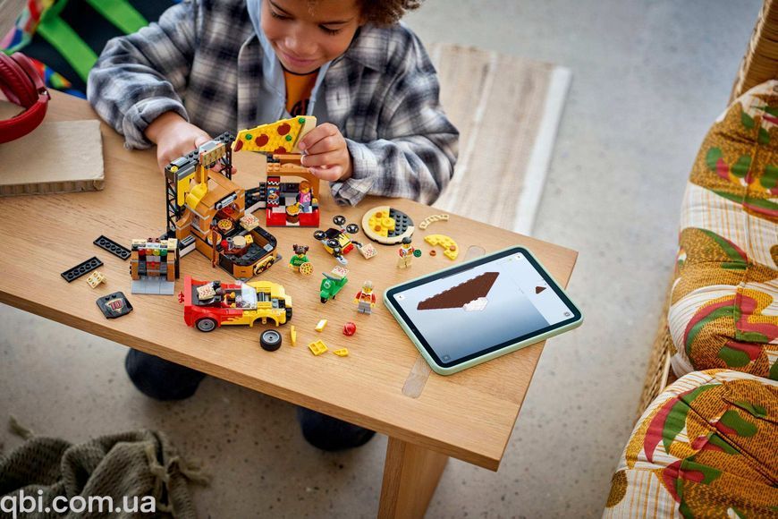 LEGO City &laquo;Доставка пиццы на разных транспортных средствах&raquo; (60496) в собранном виде