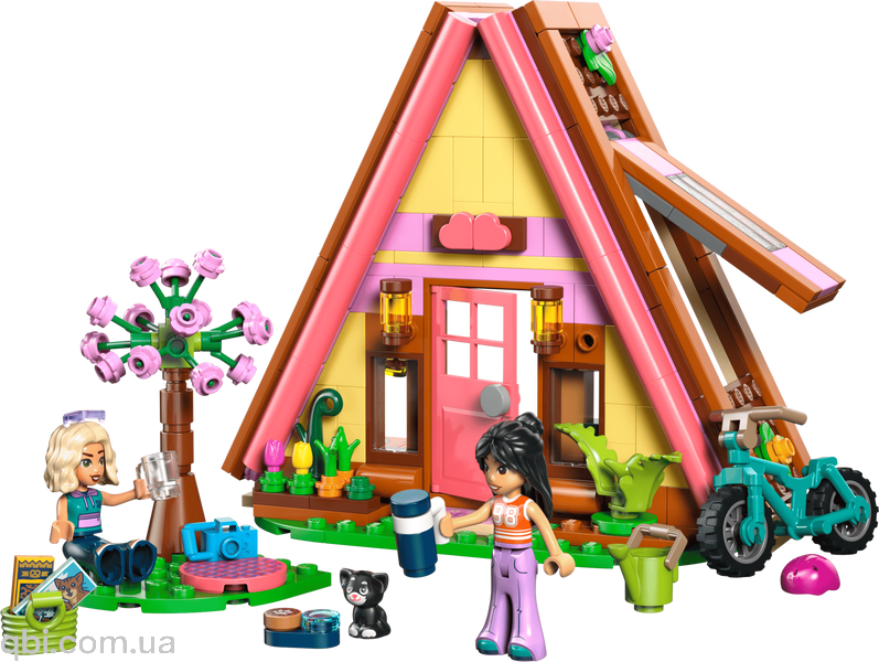 LEGO Friends Будиночок для кемпінгу на природі (42682) у зібраному вигляді
