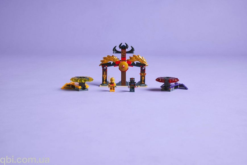 LEGO NINJAGO Боевой набор дракона Спин-джитсу (71826) в собранном виде