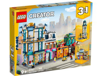 LEGO Creator Центральна вулиця (31141) у зібраному вигляді