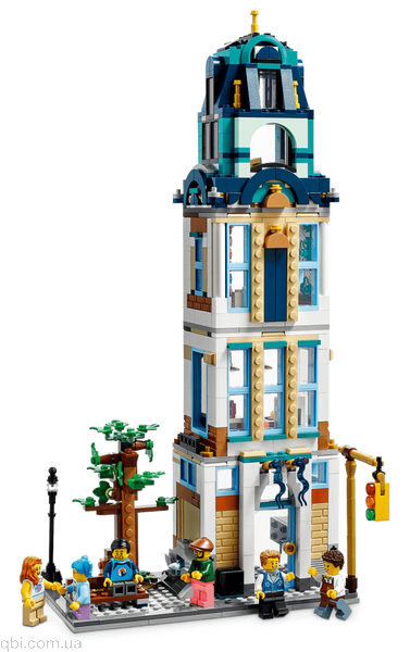 LEGO Creator Центральна вулиця (31141) у зібраному вигляді