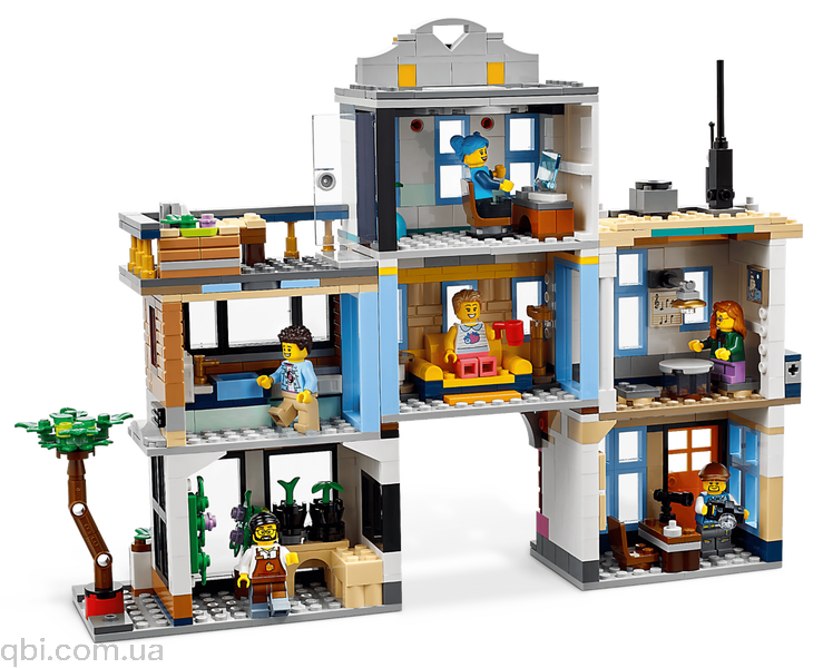 LEGO Creator Центральна вулиця (31141) у зібраному вигляді