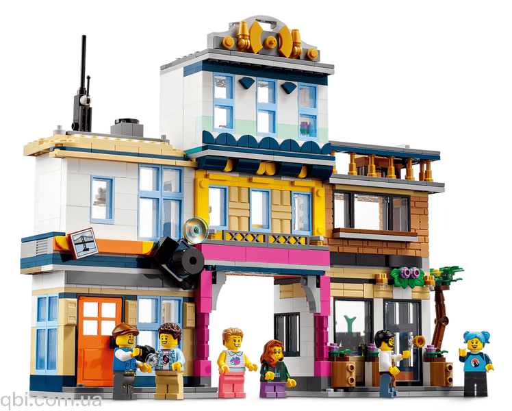 LEGO Creator Центральна вулиця (31141) у зібраному вигляді