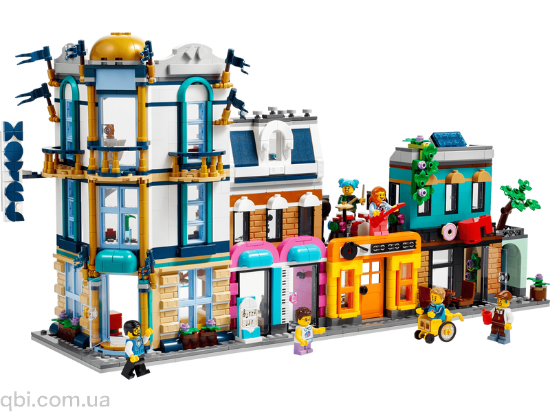 LEGO Creator Центральна вулиця (31141) у зібраному вигляді