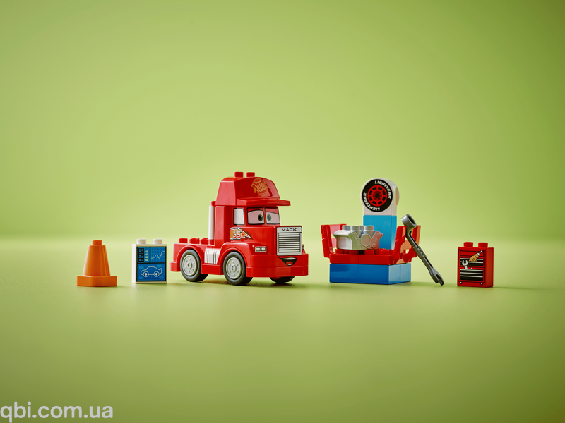 LEGO DUPLO Мак на перегонах (10417) у зібраному вигляді