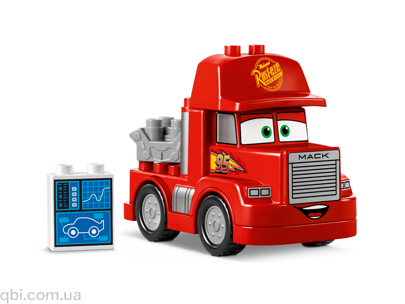 LEGO DUPLO Мак на перегонах (10417) у зібраному вигляді