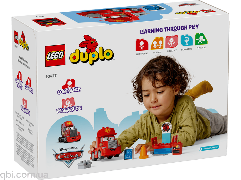 LEGO DUPLO Мак на перегонах (10417) у зібраному вигляді