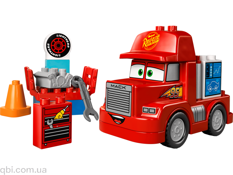 LEGO DUPLO Мак на перегонах (10417) у зібраному вигляді