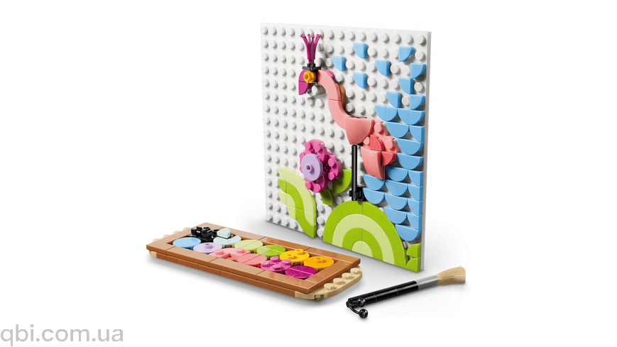LEGO Creator Декоративная живопись &laquo;Цветочное искусство&raquo; (31390) в собранном виде