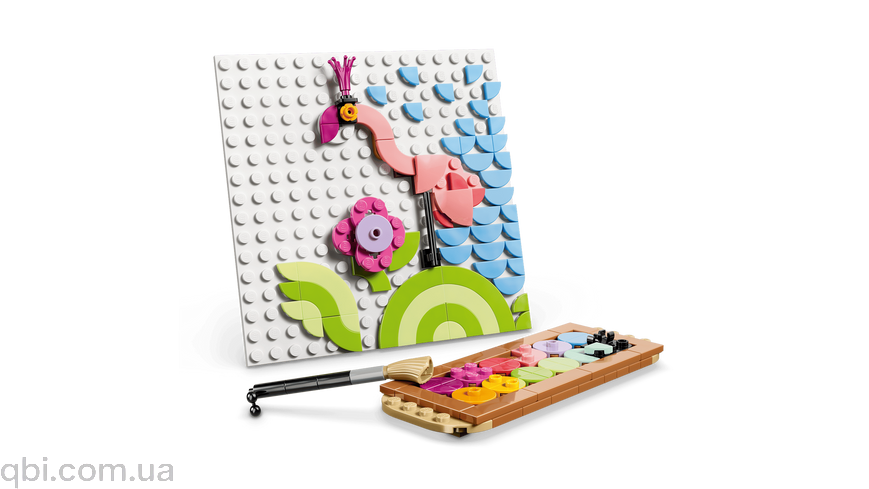 LEGO Creator Декоративная живопись &laquo;Цветочное искусство&raquo; (31390) в собранном виде