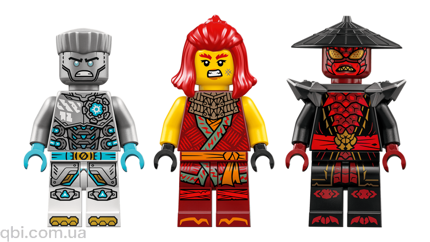 LEGO NINJAGO Бойовий костюм-робот Зейна (71827) у зібраному вигляді