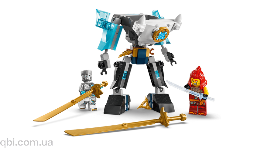LEGO NINJAGO Бойовий костюм-робот Зейна (71827) у зібраному вигляді