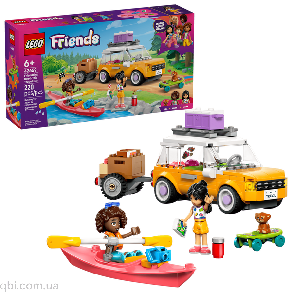 LEGO Friends Автомобіль для подорожей із друзями (42659) у зібраному вигляді