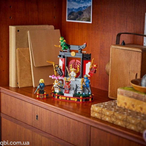 LEGO NINJAGO Модель персонажей ниндзя. 15-я годовщина (71866) в собранном виде