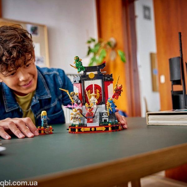 LEGO NINJAGO Модель персонажей ниндзя. 15-я годовщина (71866) в собранном виде
