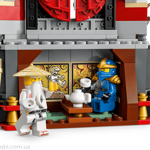 LEGO NINJAGO Модель персонажей ниндзя. 15-я годовщина (71866) в собранном виде