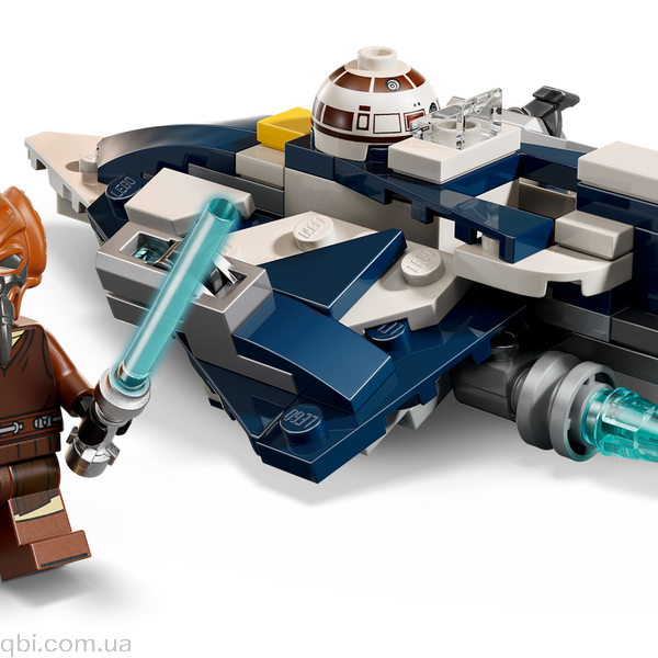 LEGO Star Wars Джедайский звездный микроистребитель Пло Куна (75400) в собранном виде