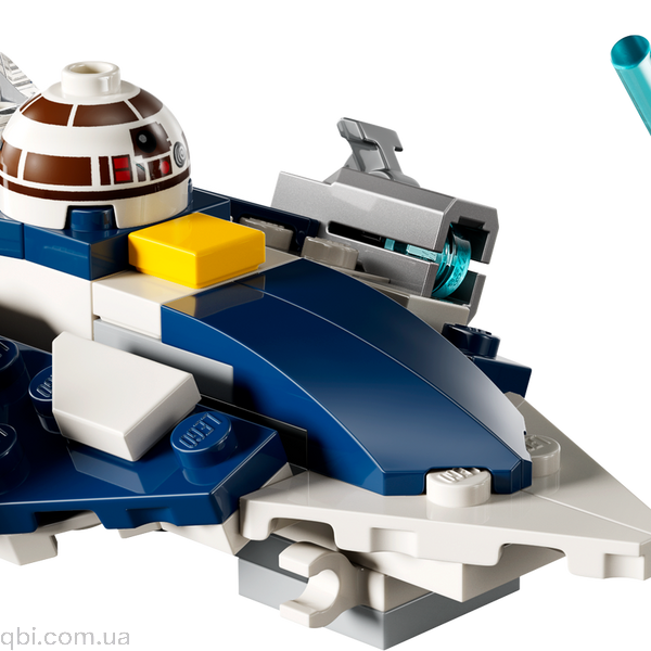 LEGO Star Wars Джедайский звездный микроистребитель Пло Куна (75400) в собранном виде
