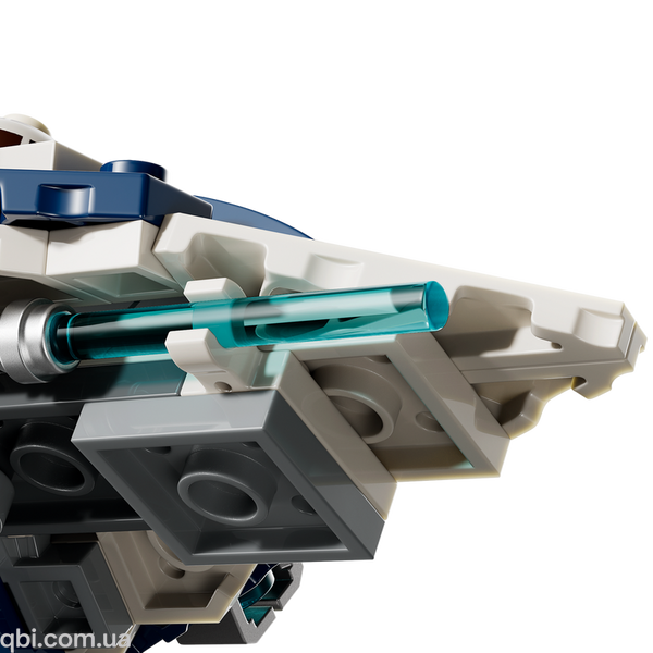 LEGO Star Wars Джедайский звездный микроистребитель Пло Куна (75400) в собранном виде