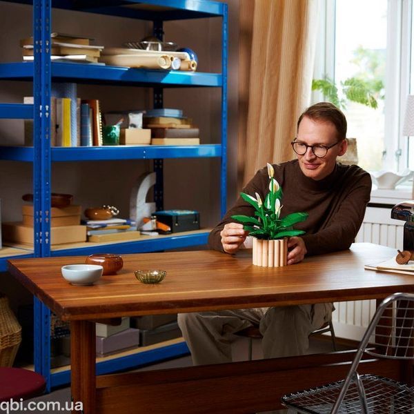 LEGO Botanicals Спатифиллум (11504) в собранном виде