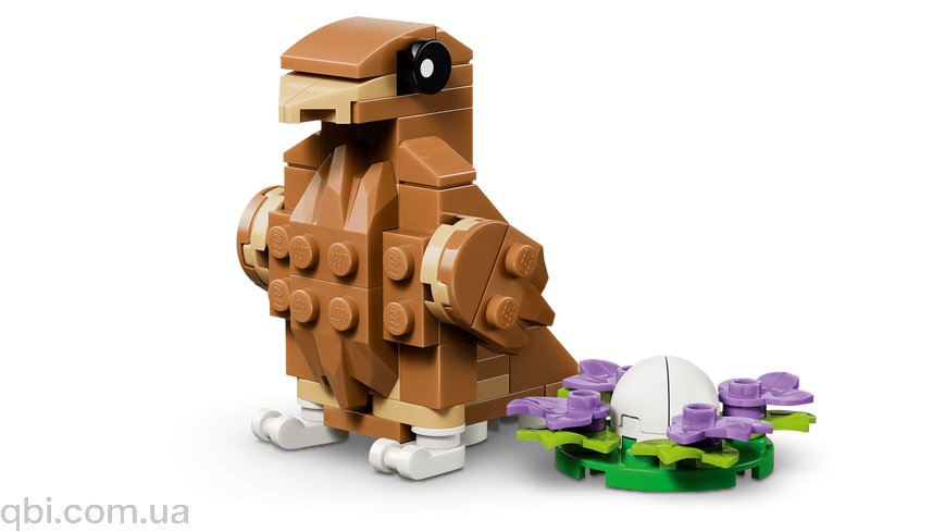 LEGO Creator Чарівний хом'як з квіткою (31376) у зібраному вигляді