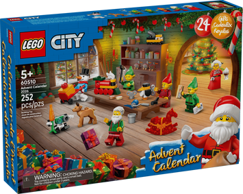 LEGO City Адвент календар 2026 (60510) у зібраному вигляді
