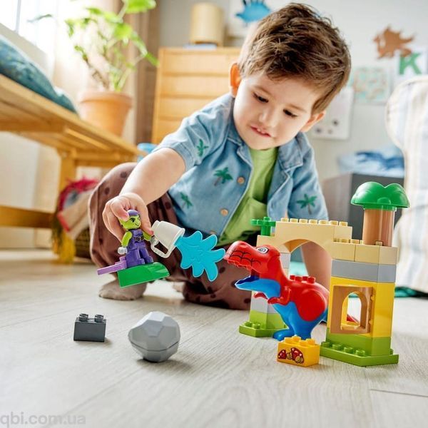 LEGO DUPLO Динозавр Spidey-Rex против Зеленого Гоблина (10463) в собранном виде