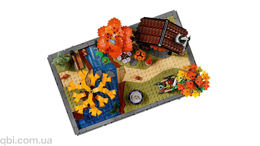 LEGO Icons Осінній котеджний сад (11372) у зібраному вигляді