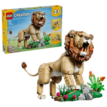 LEGO Creator Дикі тварини: Величний лев (31386) у зібраному вигляді