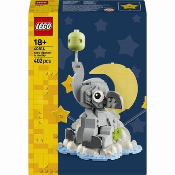 LEGO Seasonal Слоненя в небі (40814) у зібраному вигляді