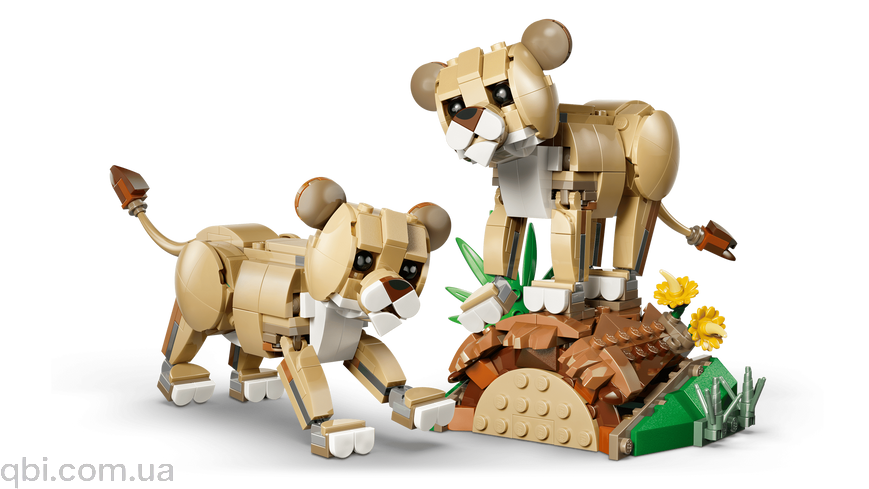 LEGO Creator Дикі тварини: Величний лев (31386) у зібраному вигляді