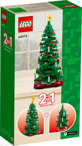 LEGO Seasonal Різдвяна ялинка (40573) у зібраному вигляді
