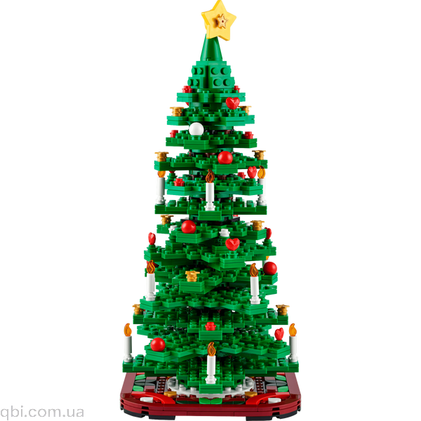 LEGO Seasonal Різдвяна ялинка (40573) у зібраному вигляді