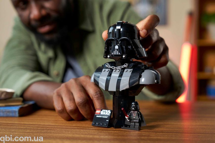 LEGO Star Wars Бюст Дарта Вейдера (75439) в собранном виде