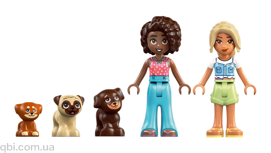 LEGO Friends Ігровий майданчик для цуценят (42665) у зібраному вигляді
