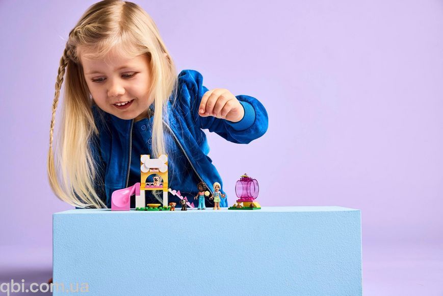 LEGO Friends Ігровий майданчик для цуценят (42665) у зібраному вигляді