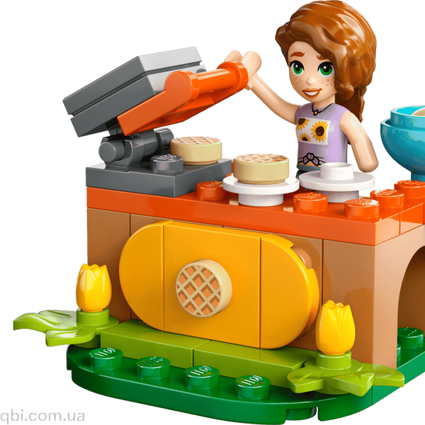 LEGO Friends Кіоск з вафлями від Отом (30696) у зібраному вигляді