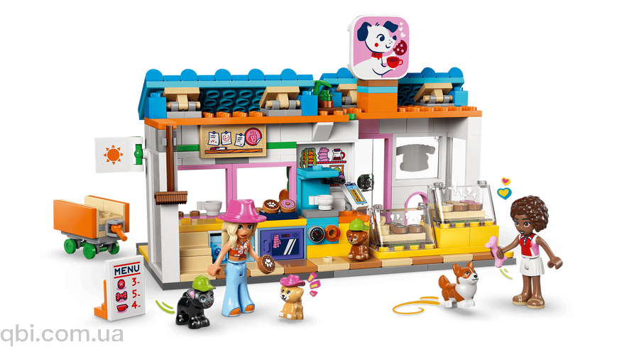 LEGO Friends Пекарня с лакомствами для собак (42677) в собранном виде