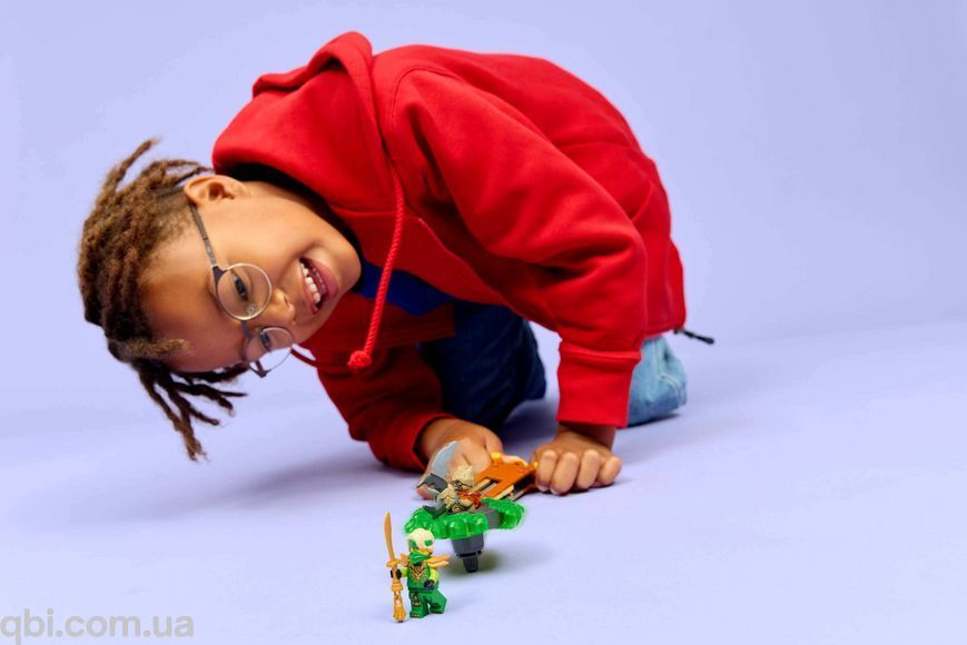 LEGO NINJAGO Ллойд проти спінера земельного монстра (71850) у зібраному вигляді
