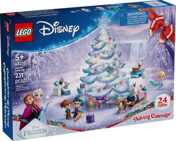 LEGO I Disney Princess Адвент календар 2025 &ndash; Дісней (43273) у зібраному вигляді