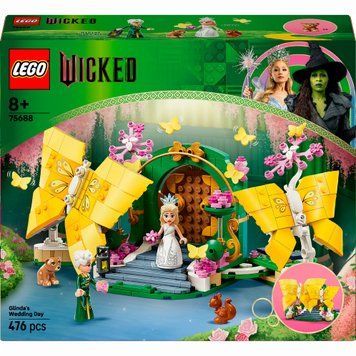 LEGO Wicked Весілля Ґлінди (75688) у зібраному вигляді