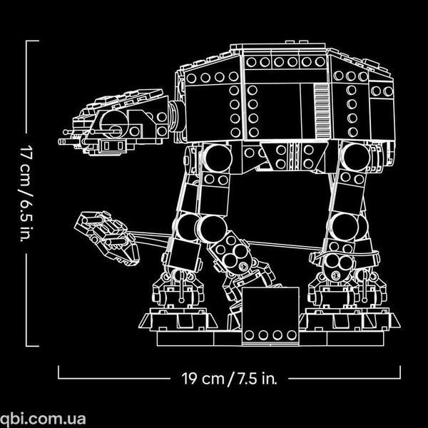 LEGO Star Wars Боевой шагоход AT-AT (75440) в собранном виде