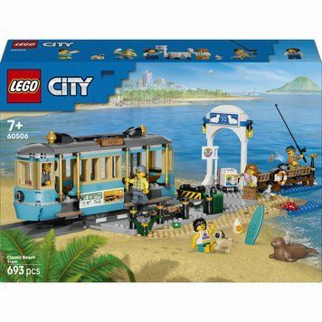 LEGO City Класичний трамвай до пляжу (60506) у зібраному вигляді