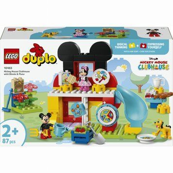 LEGO DUPLO Міккі Маус: Клубний будинок з Мінні та Плуто (10465) у зібраному вигляді