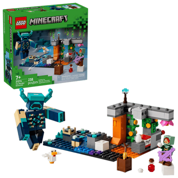 LEGO Minecraft Зустріч із Боронителем (21274) у зібраному вигляді
