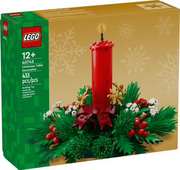 LEGO Seasonal &laquo;Украшение для рождественского стола&raquo; (40743) в собранном виде