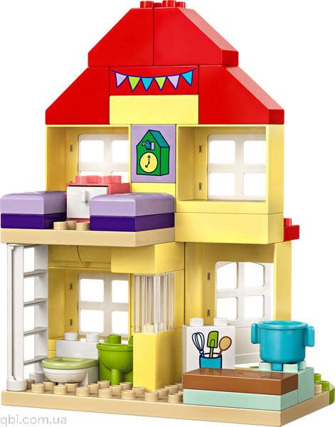 LEGO DUPLO Святковий будинок Пеппи (10433) у зібраному вигляді