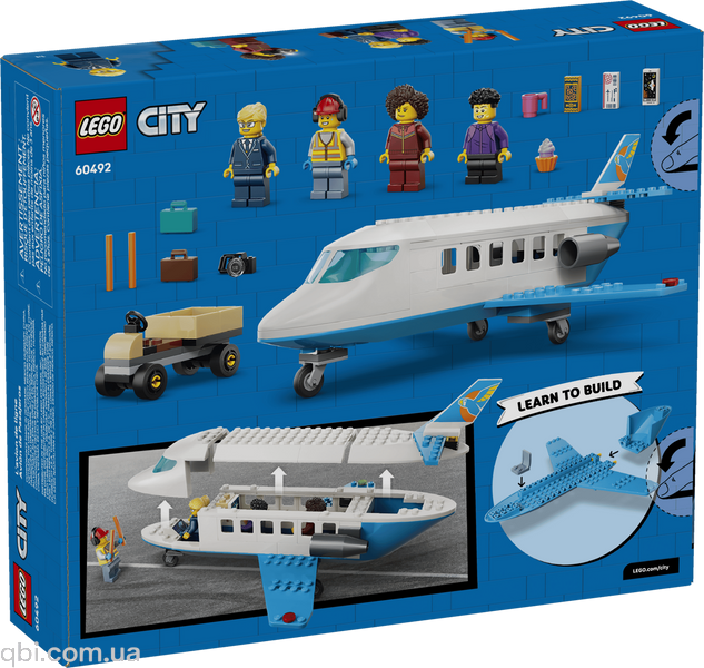 LEGO City Пассажирский самолет (60492) в собранном виде